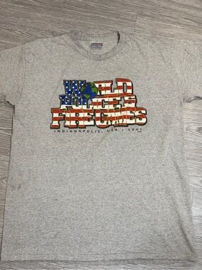 2001 Police & Fire World Games Vintage T Shirt Sz XL Mens